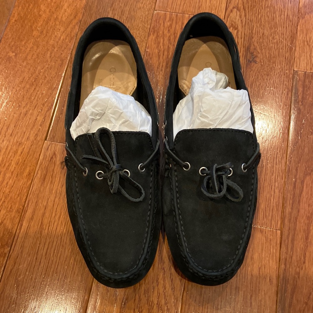 Cole Haan Black Suede Loafer
